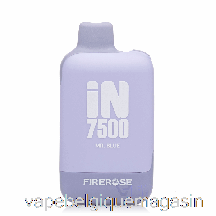 Vape Jetable Firerose In7500 Jetable Mr. Bleu